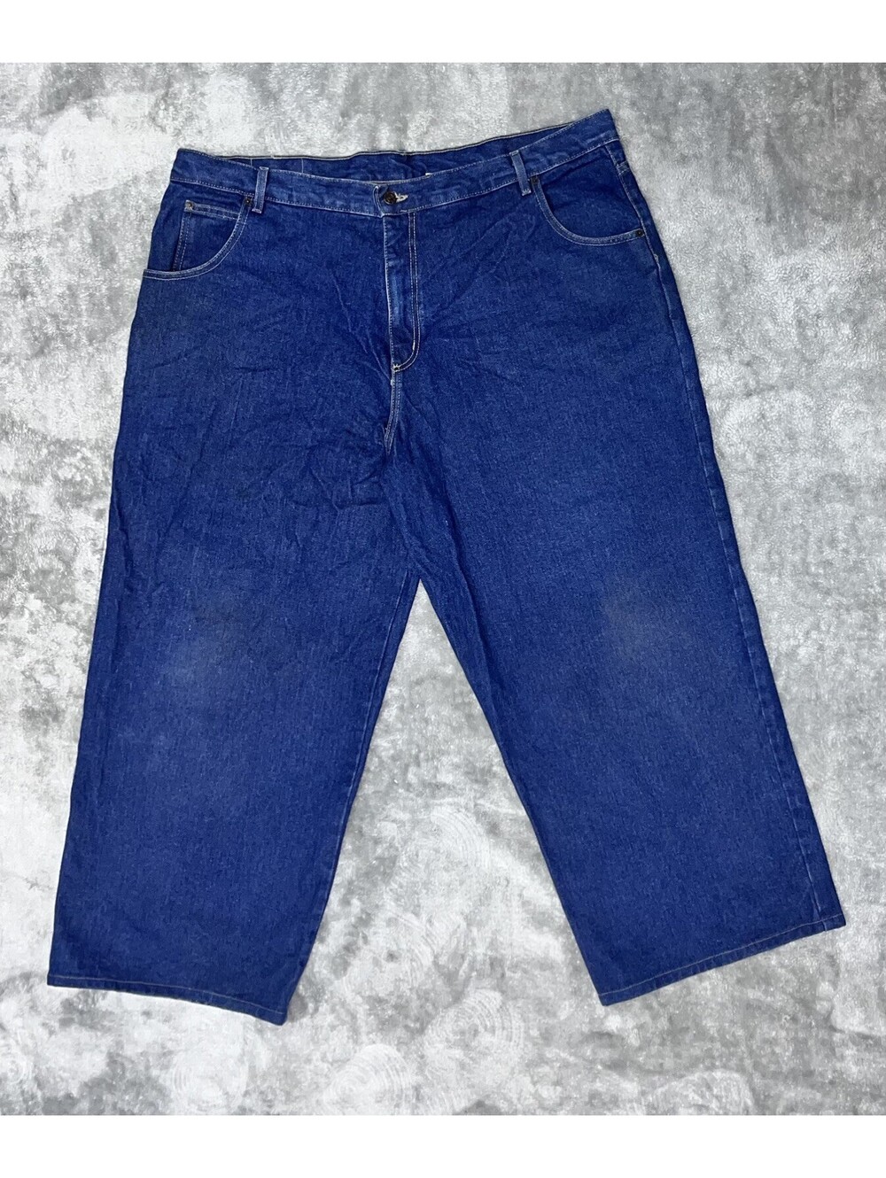 Vintage Solo Semore Baggy Wide Leg Jeans Blue Size 46 Skate Y2K Grunge